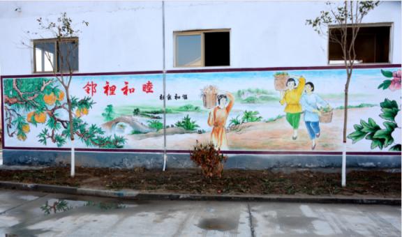盐城乡镇文化墙 乡风文明焕发新活力