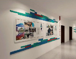 盐城企业文化墙用什么材料好？