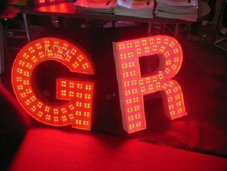 盐城LED发光字常见的安装误区。