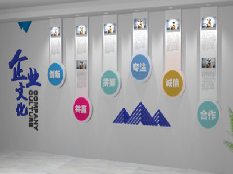 盐城企业文化墙需要传递什么办公文化？