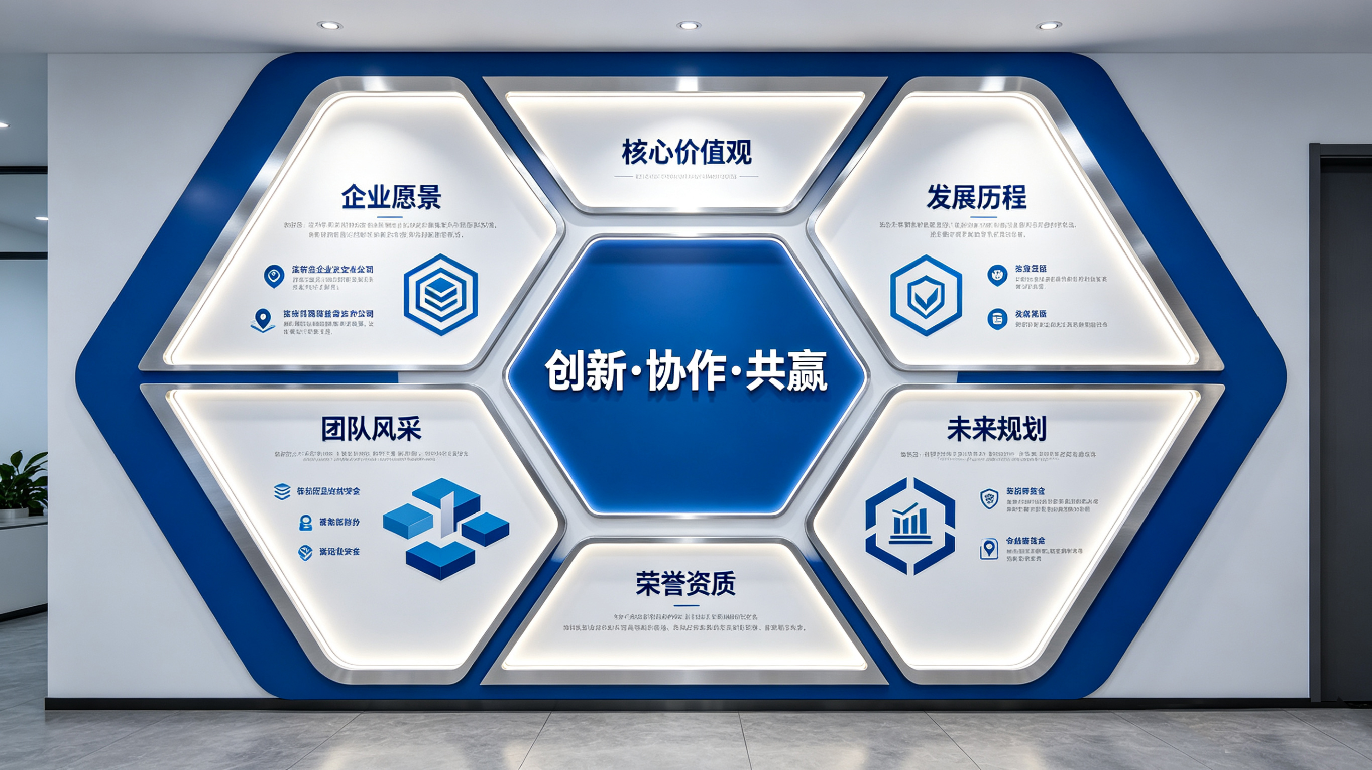 盐城企业文化墙六边形避坑指南（新手常犯5个错误）